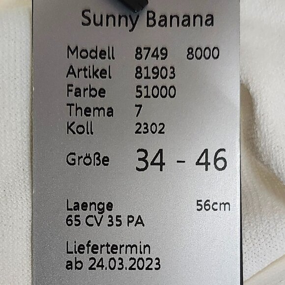 Marc Aurel Women's White Short Sleeved Top Size 36 - Picture 4 of 6